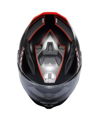 CASCO AGV K7 KYBER MATT BLACK/RED
