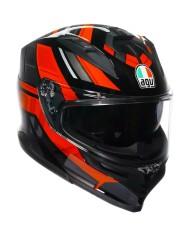 CASCO AGV K7 TAURAX BLACK/RED