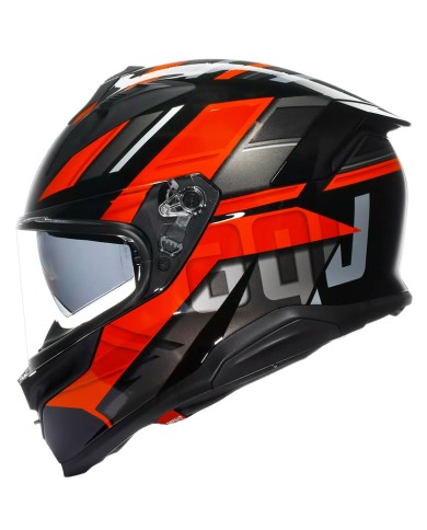 CASCO AGV K7 TAURAX BLACK/RED