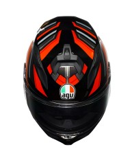 CASCO AGV K7 TAURAX BLACK/RED