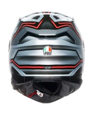 CASCO AGV K7 JAEGER BLACK/SILVER