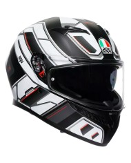 CASCO AGV K3 RIVIA MATT BLACK/WHITE