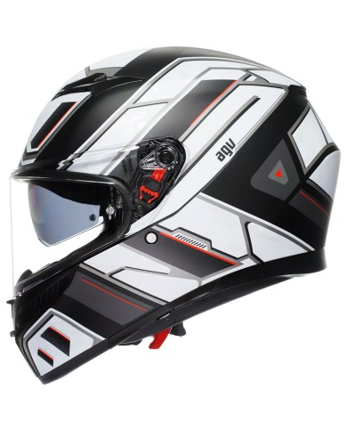 CASCO AGV K3 RIVIA MATT BLACK/WHITE