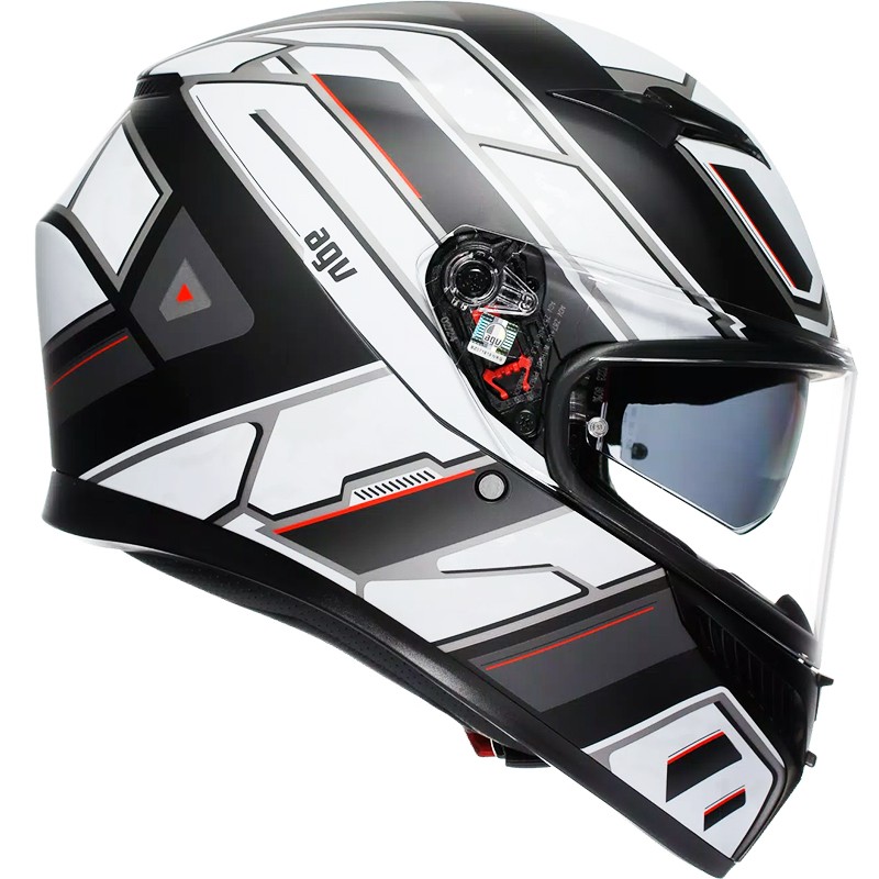 CASCO AGV K3 RIVIA MATT BLACK/WHITE