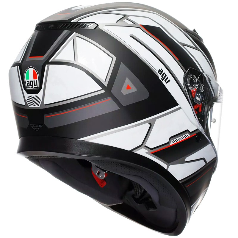 CASCO AGV K3 RIVIA MATT BLACK/WHITE