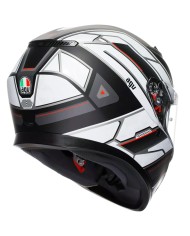 CASCO AGV K3 RIVIA MATT BLACK/WHITE