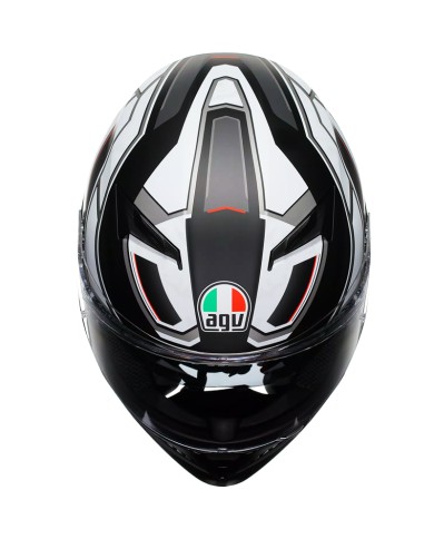CASCO AGV K3 RIVIA MATT BLACK/WHITE