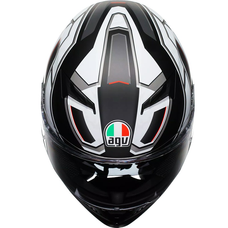 CASCO AGV K3 RIVIA MATT BLACK/WHITE