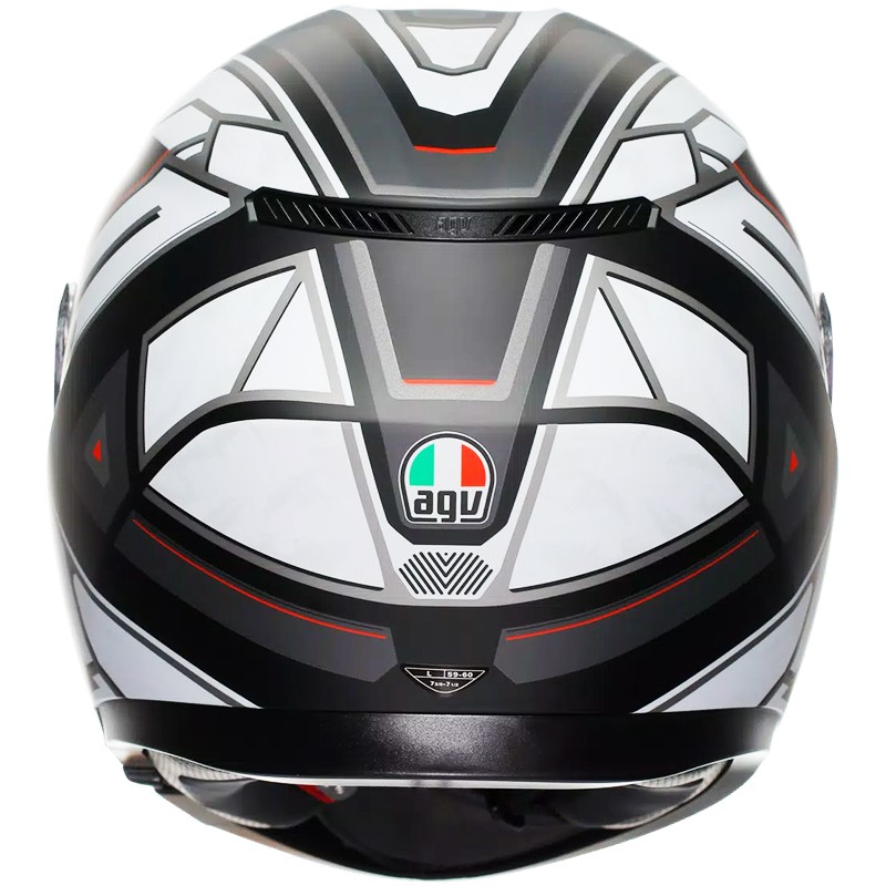 CASCO AGV K3 RIVIA MATT BLACK/WHITE