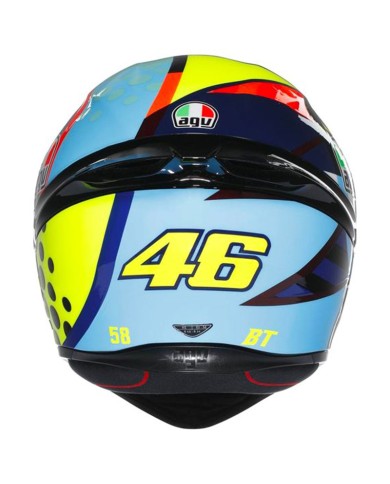 CASCO AGV K1 S ROSSI WINTER TEST 2020