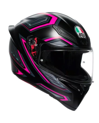 CASCO AGV K1 S SLING MATT BLACK/PINK