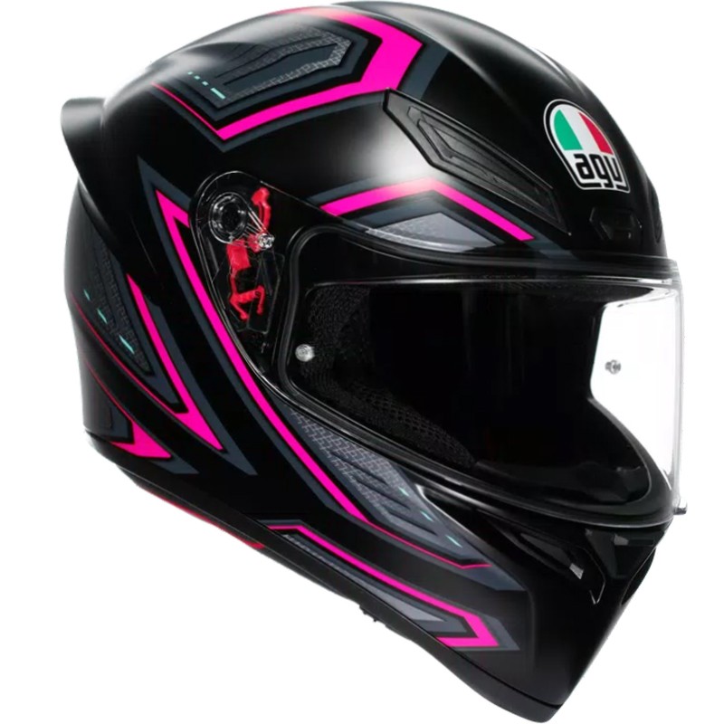 CASCO AGV K1 S SLING MATT BLACK/PINK