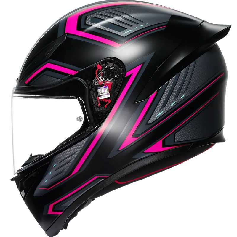 CASCO AGV K1 S SLING MATT BLACK/PINK