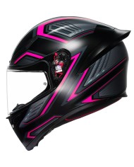 CASCO AGV K1 S SLING MATT BLACK/PINK