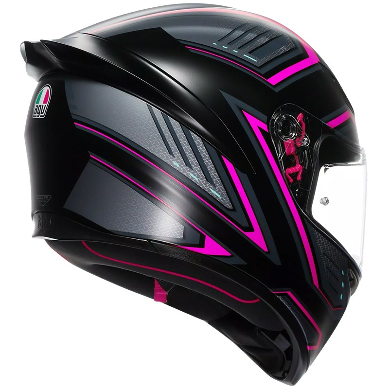 CASCO AGV K1 S SLING MATT BLACK/PINK