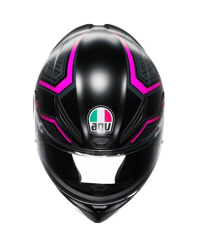 CASCO AGV K1 S SLING MATT BLACK/PINK