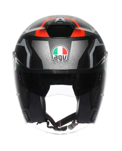 CASCO AGV IRIDES ZURIGO MATT BLACK/GREY