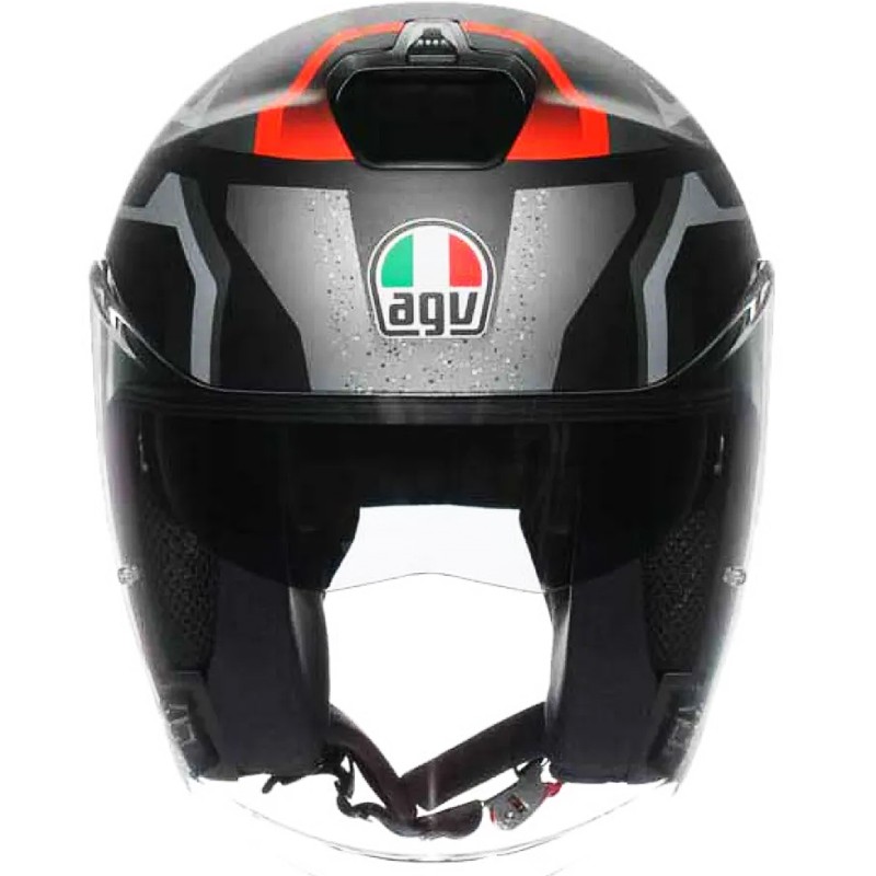 CASCO AGV IRIDES ZURIGO MATT BLACK/GREY