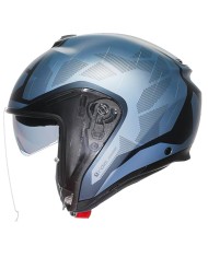 CASCO AGV IRIDES TRIESTE MATT BLUE/GREY