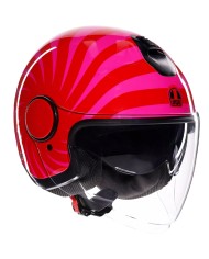 CASCO AGV ETERES TROPEA RED/PINK