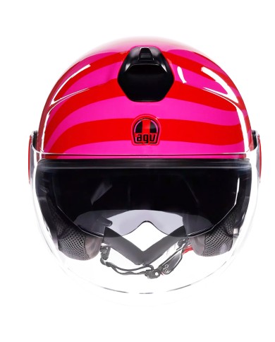 CASCO AGV ETERES TROPEA RED/PINK