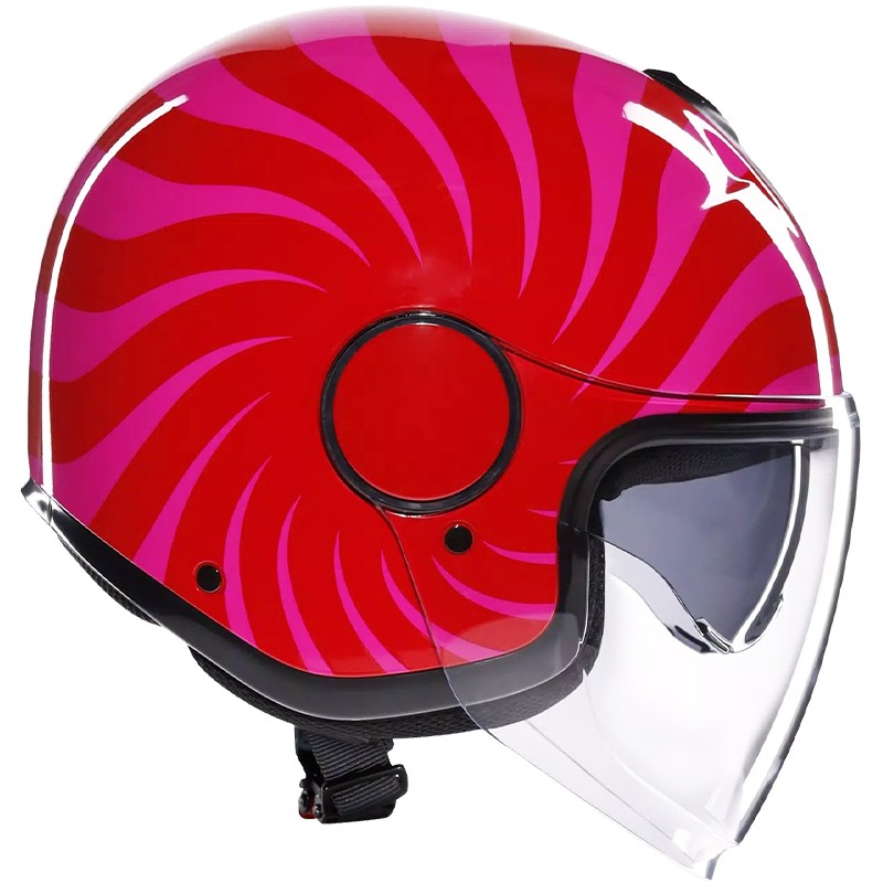 CASCO AGV ETERES TROPEA RED/PINK