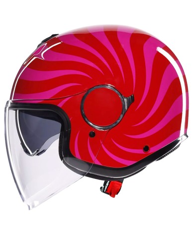 CASCO AGV ETERES TROPEA RED/PINK