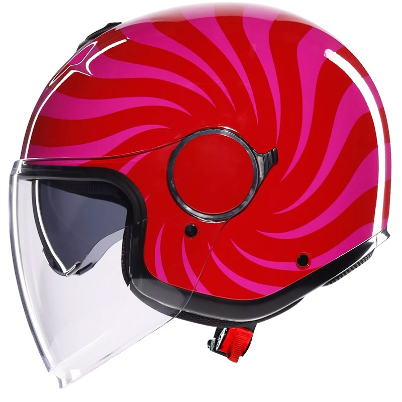 CASCO AGV ETERES TROPEA RED/PINK