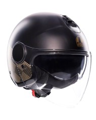 CASCO AGV ETERES PONZA MATT BLACK/GOLD