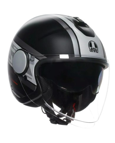 CASCO AGV ETERES MONDELLO MATT BLACK/GREY