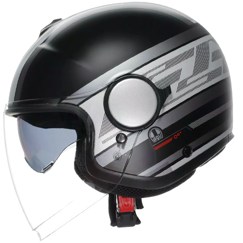 CASCO AGV ETERES MONDELLO MATT BLACK/GREY