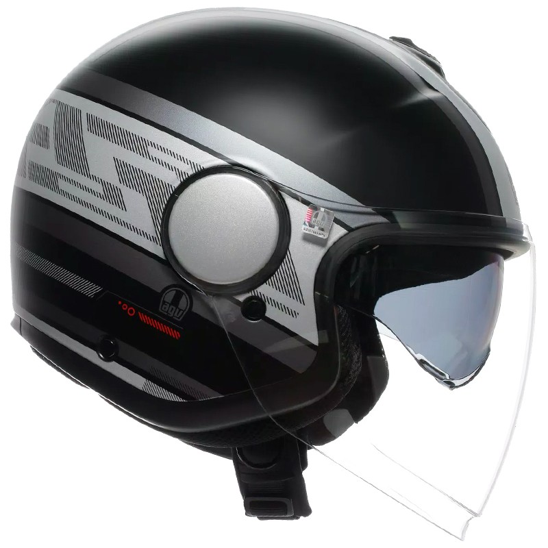 CASCO AGV ETERES MONDELLO MATT BLACK/GREY