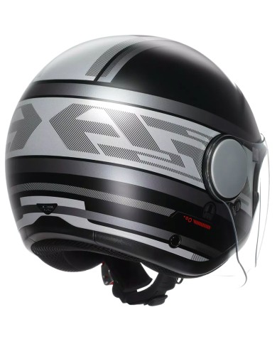 CASCO AGV ETERES MONDELLO MATT BLACK/GREY