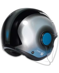CASCO AGV ETERES LEVANTO BLACK/SILVER/BLUE