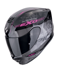 CASCO SCORPION EXO-391 AVA NEGRO/ROSA