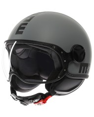 CASCO MOMO DESIGN FGTR CLASSIC MATT GREY/BLACK