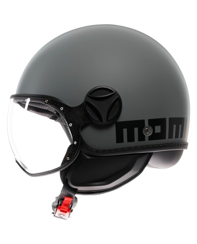 CASCO MOMO DESIGN FGTR CLASSIC MATT GREY/BLACK