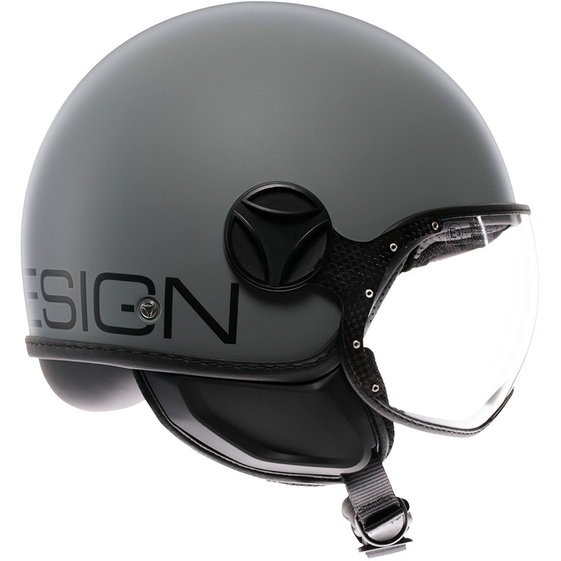 CASCO MOMO DESIGN FGTR CLASSIC MATT GREY/BLACK