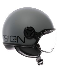 CASCO MOMO DESIGN FGTR CLASSIC MATT GREY/BLACK