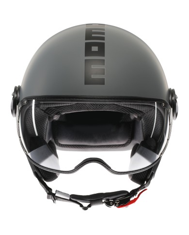 CASCO MOMO DESIGN FGTR CLASSIC MATT GREY/BLACK