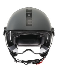 CASCO MOMO DESIGN FGTR CLASSIC MATT GREY/BLACK