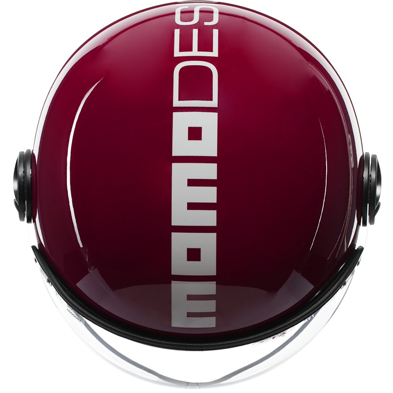 CASCO MOMO DESIGN FGTR CLASSIC CANDY PURPLE/WHITE