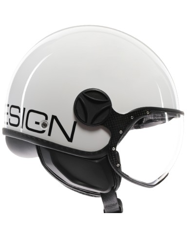 CASCO MOMO DESIGN FGTR CLASSIC WHITE/BLACK