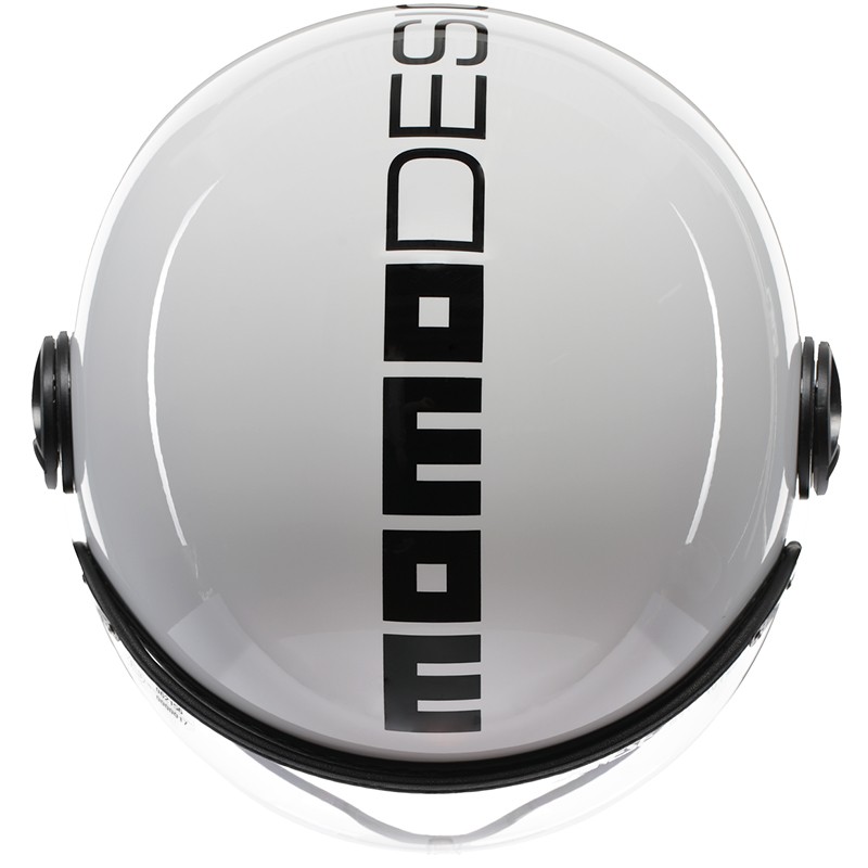 CASCO MOMO DESIGN FGTR CLASSIC WHITE/BLACK