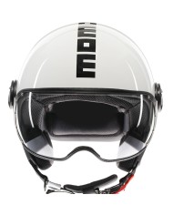 CASCO MOMO DESIGN FGTR CLASSIC WHITE/BLACK