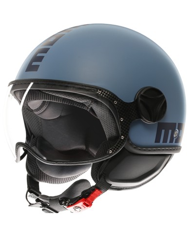CASCO MOMO DESIGN FGTR CLASSIC MATT DUSTY BLUE/BLUE