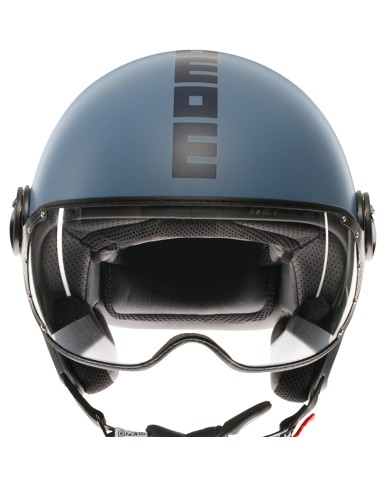 CASCO MOMO DESIGN FGTR CLASSIC MATT DUSTY BLUE/BLUE