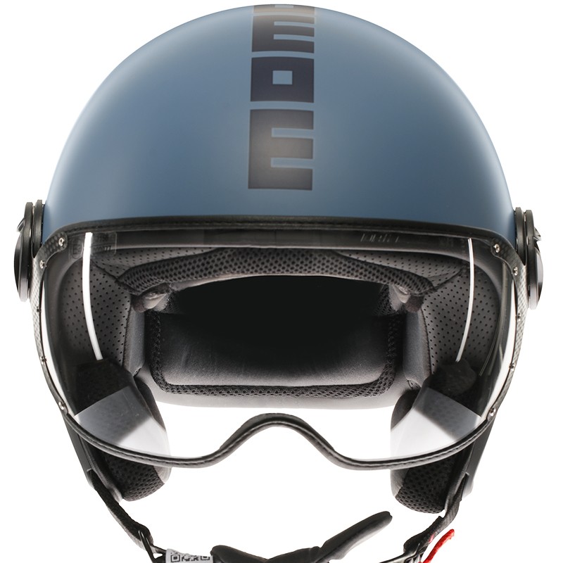 CASCO MOMO DESIGN FGTR CLASSIC MATT DUSTY BLUE/BLUE