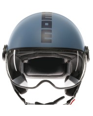 CASCO MOMO DESIGN FGTR CLASSIC MATT DUSTY BLUE/BLUE