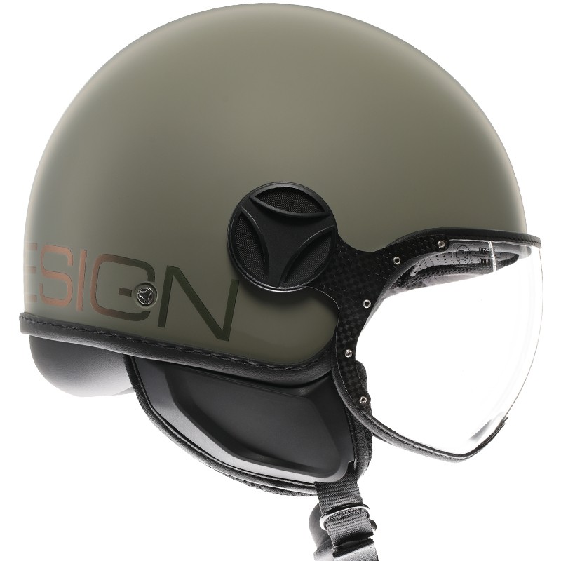 CASCO MOMO DESIGN FGTR CLASSIC FLIP MATT GREEN/BRONZE